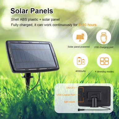 LED户外灯 - HCP093  G40太阳能暖白灯串